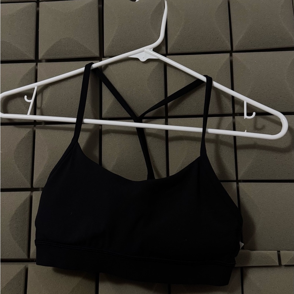 lululemon athletica Black Cross-Back Sports Bra